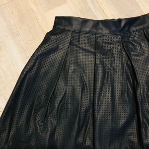 RW&Co Faux Leather Skirt